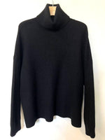 Charger l'image dans la visionneuse de galerie, Pull col montant élégant: Noir / Taille unique