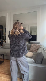 Charger l'image dans la visionneuse de galerie, Veste en moumoute