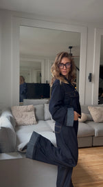 Charger l'image dans la visionneuse de galerie, Veste denim à revers