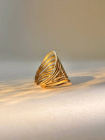 Charger l'image dans la visionneuse de galerie, Bague multiples rangés réglable en acier inoxydable