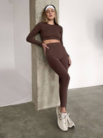 Charger l'image dans la visionneuse de galerie, Top à manches longues COFFEE fabriqué en Italie : M/L