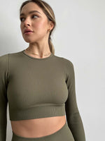 Charger l'image dans la visionneuse de galerie, Top à manches longues IGUANA fabriqué en Italie XS/S