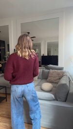 Charger l'image dans la visionneuse de galerie, Pull en kid mohair et laine