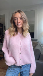 Charger l'image dans la visionneuse de galerie, Gilet en kid mohair et laine