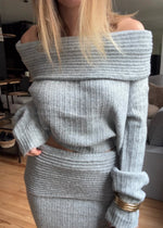 Charger l'image dans la visionneuse de galerie, Pull encolure bateau