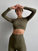 Charger l'image dans la visionneuse de galerie, Top à manches longues IGUANA fabriqué en Italie XS/S