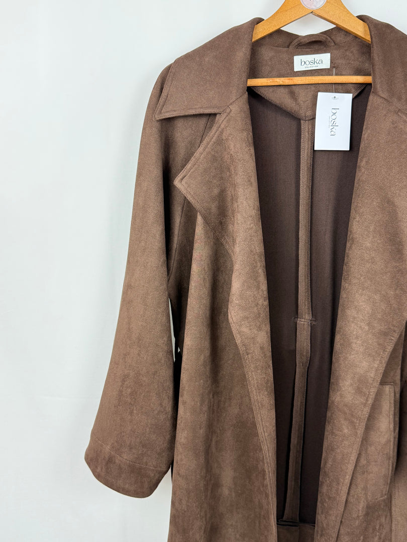 Trench en daim boska