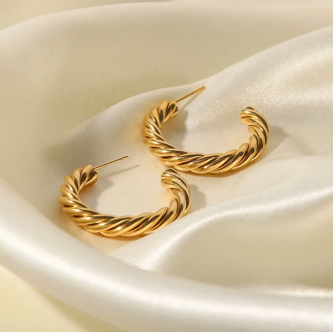 BOUCLES D'OREILLES Allessandra: Or