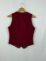 Charger l&#39;image dans la visionneuse de galerie, Gilet de costume Classique boska bordeaux
