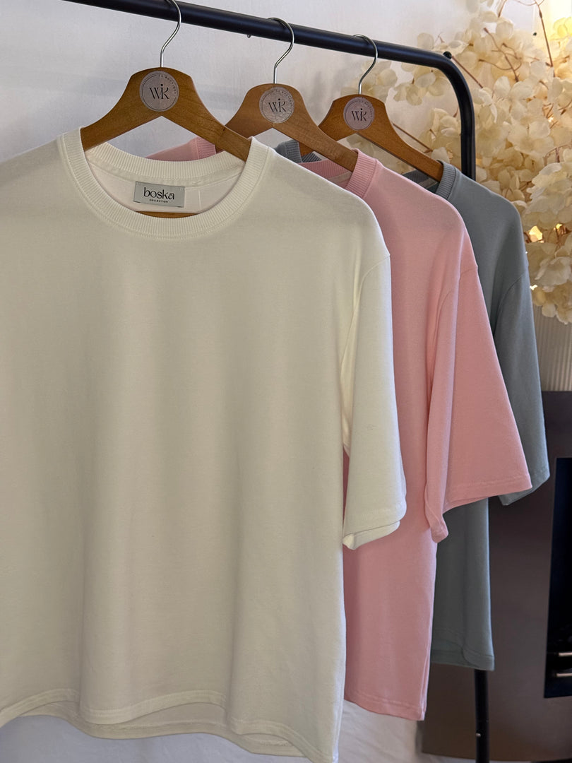 T-shirt classique boska rose