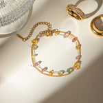 Charger l&#39;image dans la visionneuse de galerie, Bracelet Anok: Multi / Or
