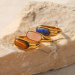 Charger l&#39;image dans la visionneuse de galerie, BAGUE 70&#39;s Moment: Marron / Taille 16
