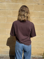 Charger l&#39;image dans la visionneuse de galerie, T-shirt classique boska chocolat
