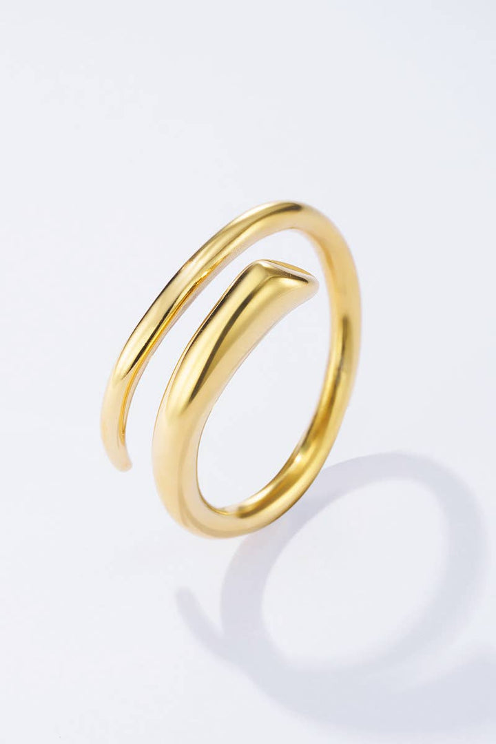 Bague en acier inoxydable 424AQ97: Or