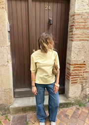 T-shirt classique boska jaune