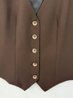 Charger l&#39;image dans la visionneuse de galerie, Gilet de costume Classique boska chocolate
