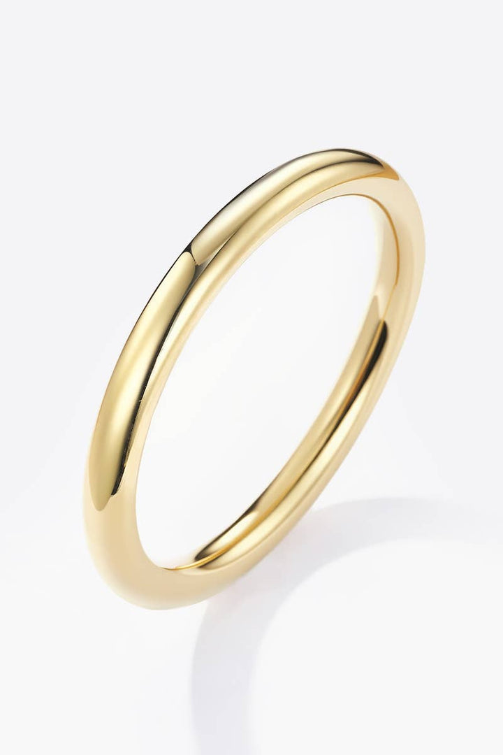 Bracelet jonc en acier inoxydable Or / 100% Acier inoxydable