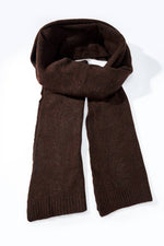 Charger l&#39;image dans la visionneuse de galerie, Écharpe en laine Brun / 70% Laine - 30% Viscose
