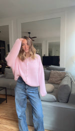 Charger l&#39;image dans la visionneuse de galerie, Gilet en kid mohair et laine
