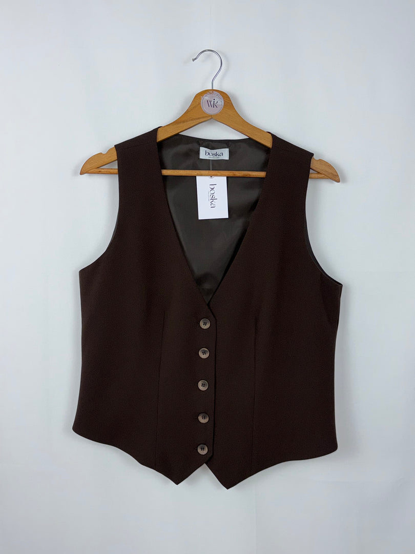 Gilet de costume Classique boska chocolate