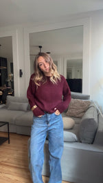 Charger l&#39;image dans la visionneuse de galerie, Pull en kid mohair et laine
