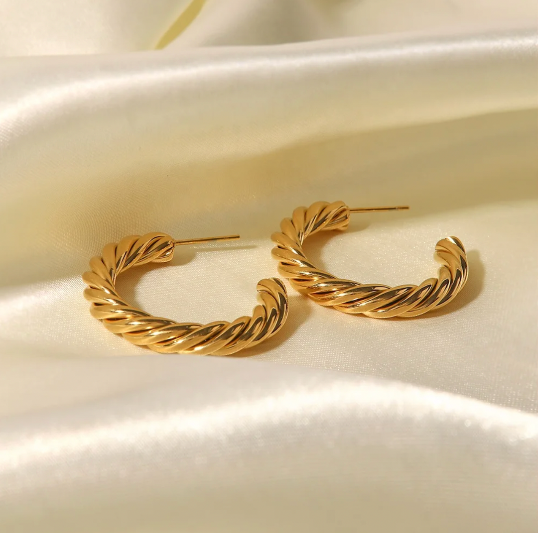 BOUCLES D'OREILLES Allessandra: Or