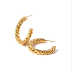 Charger l&#39;image dans la visionneuse de galerie, BOUCLES D&#39;OREILLES Allessandra: Or
