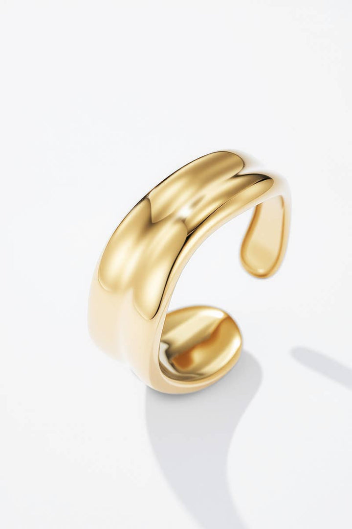 Bague en acier inoxydable Or