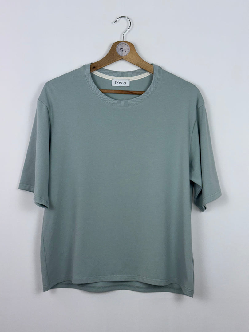 T-shirt classique boska vert d’eau