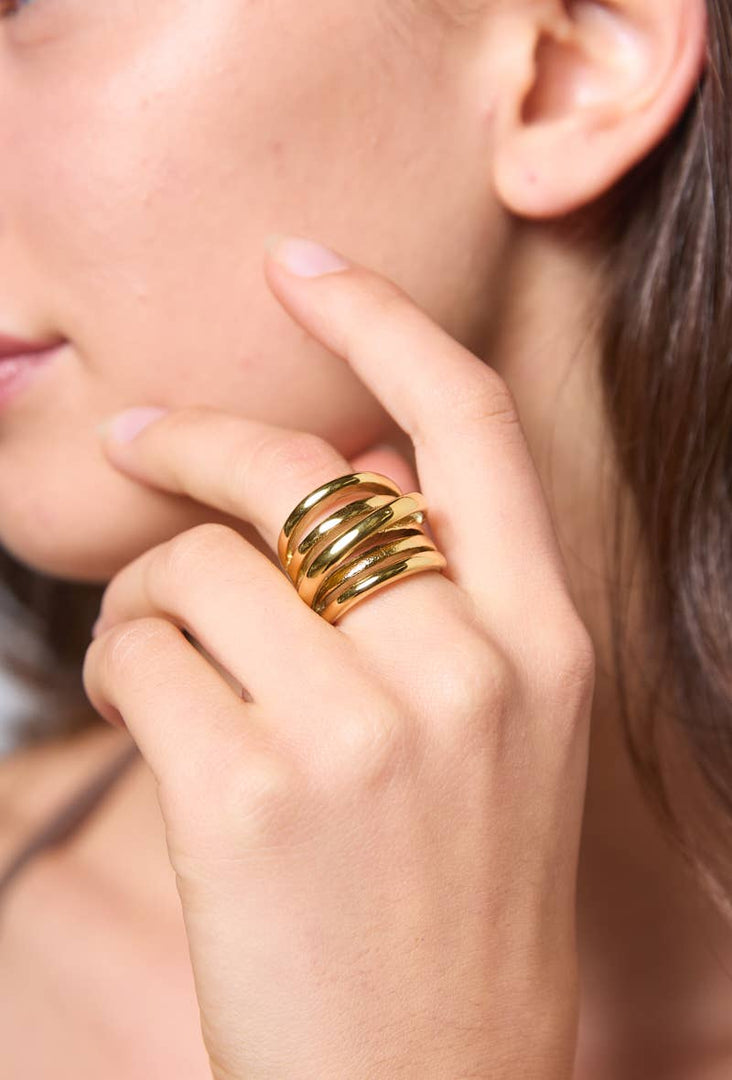 Bague en acier inoxydable