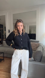 Charger l&#39;image dans la visionneuse de galerie, Gilet en 80% kid mohair
