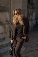 Charger l&#39;image dans la visionneuse de galerie, Blazer Classique boska chocolat
