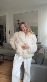 Charger l&#39;image dans la visionneuse de galerie, Veste effet mouton
