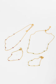 BRACELET Summer Hymne: Vert / Or