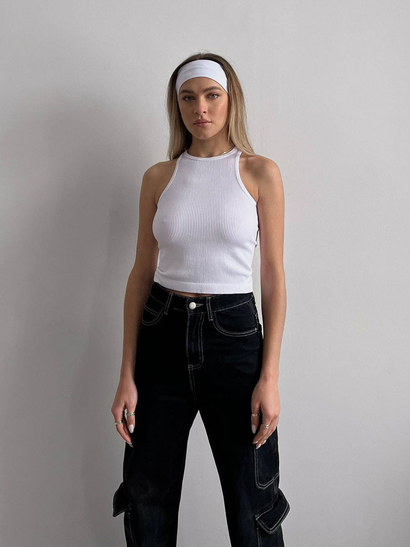 Débardeur BLANC 🇮🇹  XS/S