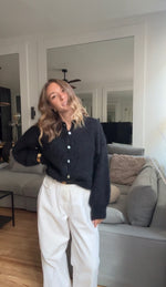 Charger l&#39;image dans la visionneuse de galerie, Gilet en 80% kid mohair
