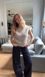 Charger l&#39;image dans la visionneuse de galerie, Pull grosse maille sans manches
