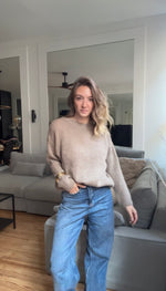 Charger l&#39;image dans la visionneuse de galerie, Pull en kid mohair et laine
