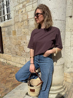 Charger l&#39;image dans la visionneuse de galerie, T-shirt classique boska chocolat
