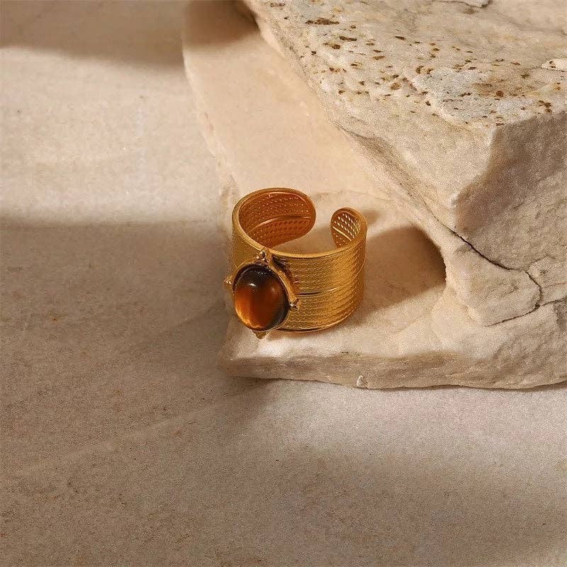 BAGUE Embrace The Unknown: Or / Réglable