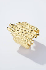 Charger l&#39;image dans la visionneuse de galerie, Bague en acier inoxydable Or / Acier inoxydable
