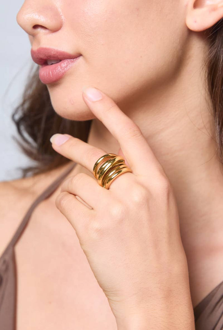 Bague en acier inoxydable