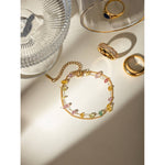 Charger l&#39;image dans la visionneuse de galerie, Bracelet Anok: Multi / Or
